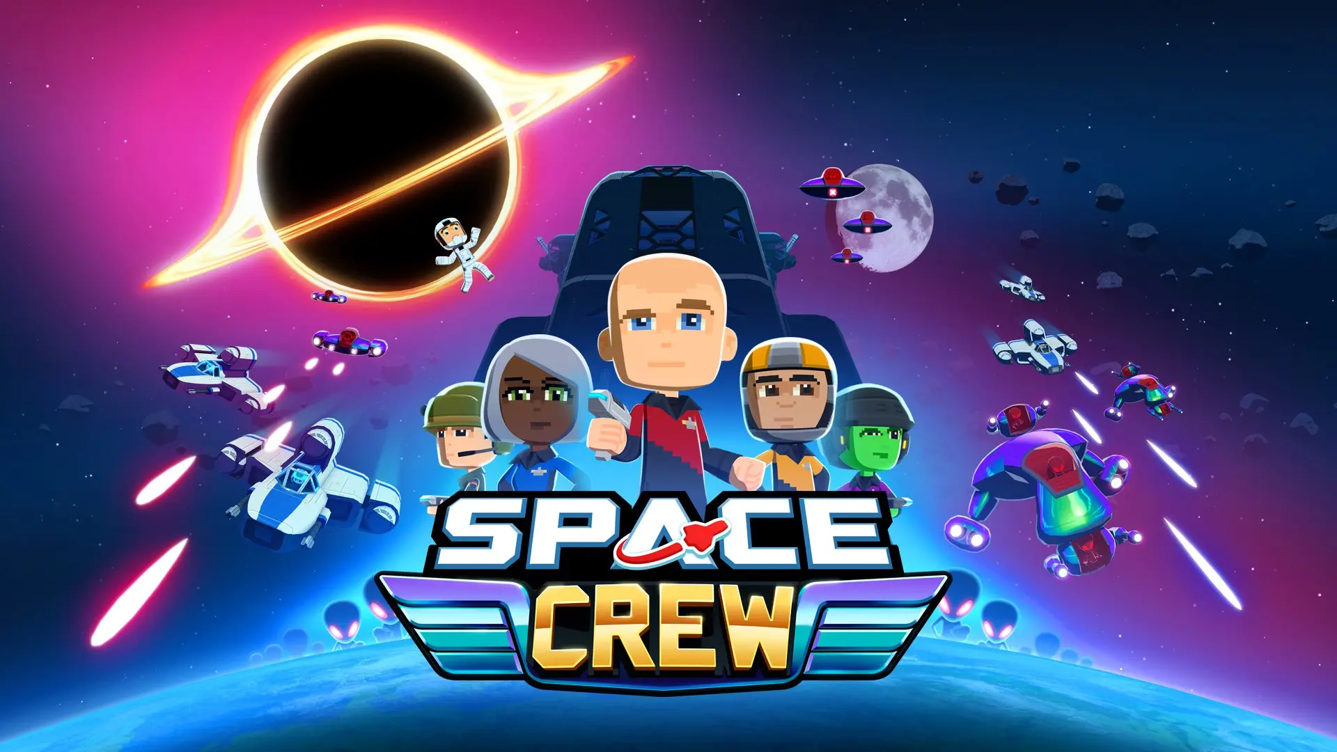 宇宙の彼方へと出撃！