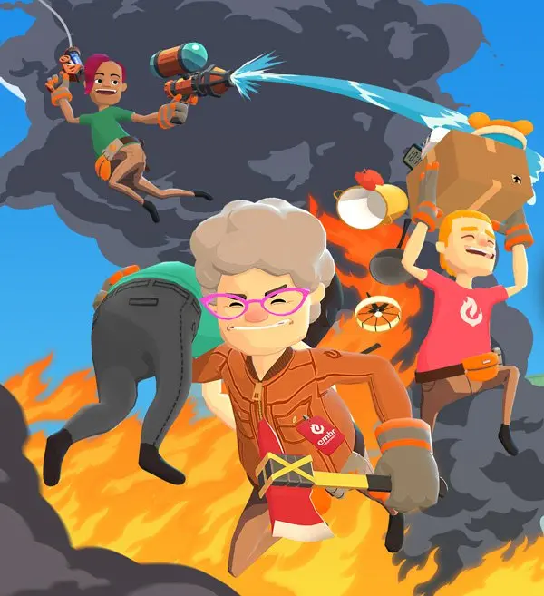 エンバーそれゆけ救助隊 公式サイト artwork